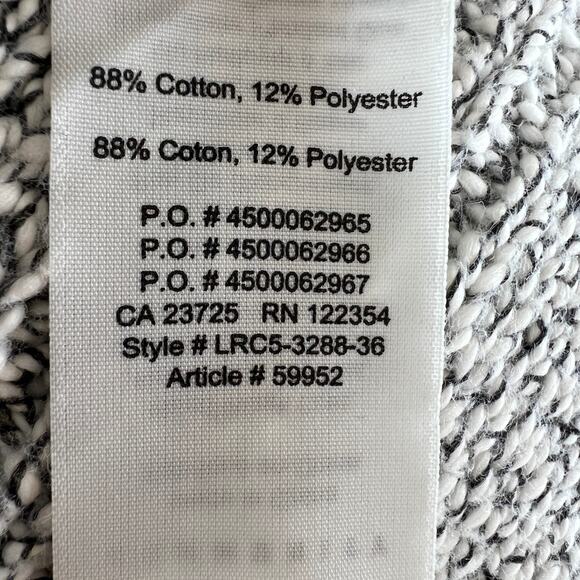 Aritzia COMMUNITY Gray Heather Open Chunky Knit Dolman Cardigan Sweater XS / S - Picture 8 of 8